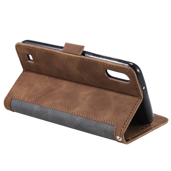 Surburbian Samsung Galaxy A10 flip etui - Grå Silver grey
