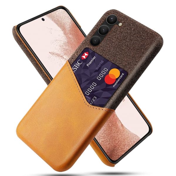 Bofink Samsung Galaxy S23 Kort Cover - Brun Brown