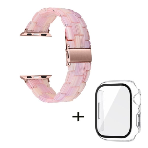 Apple Watch SE 2022 (40mm) 3 bead resin style watch strap with c Rosa