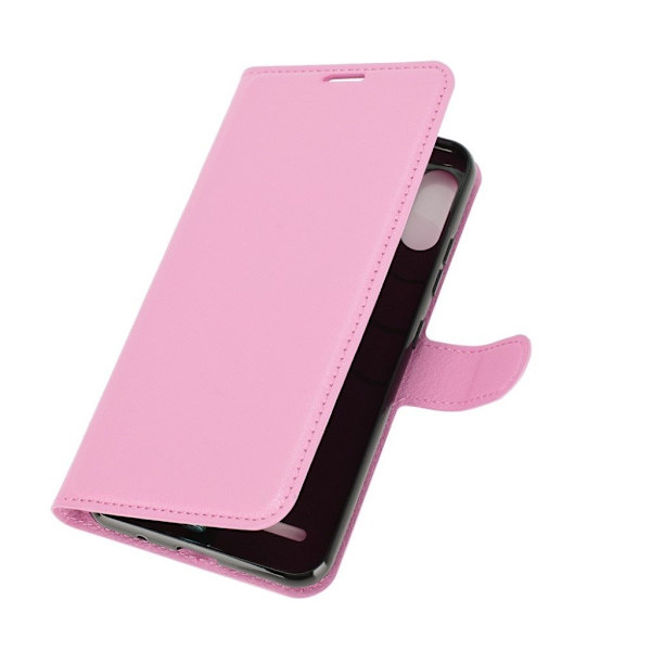 Classic LG K22 flip etui - hvid Pink