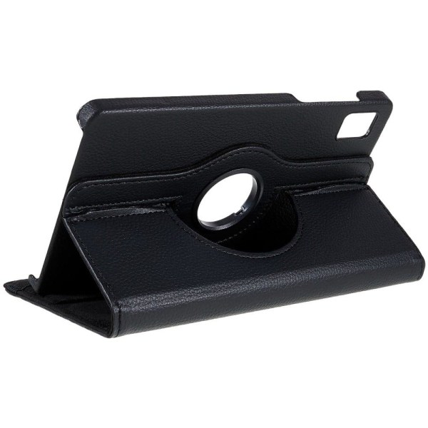 Realme Pad Mini simple leather case - Black Svart