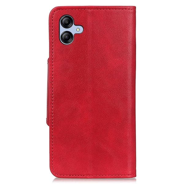 Alpha Samsung Galaxy A04e Flippetui - Rød Red