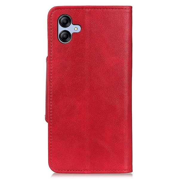 Alpha Samsung Galaxy A04e Läppäkotelo - Punainen Red