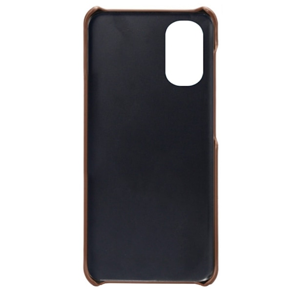 Dual Card Motorola Moto G (2022) kotelot - Ruskea Brown