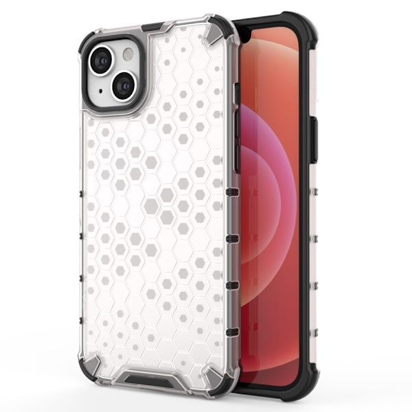 Bofink Honeycomb iPhone 15 skal - Silver/Grå Silvergrå