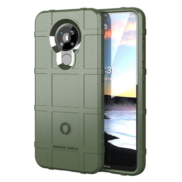 Rugged Shield kuoret - Nokia 5.3 - Vihreä Green