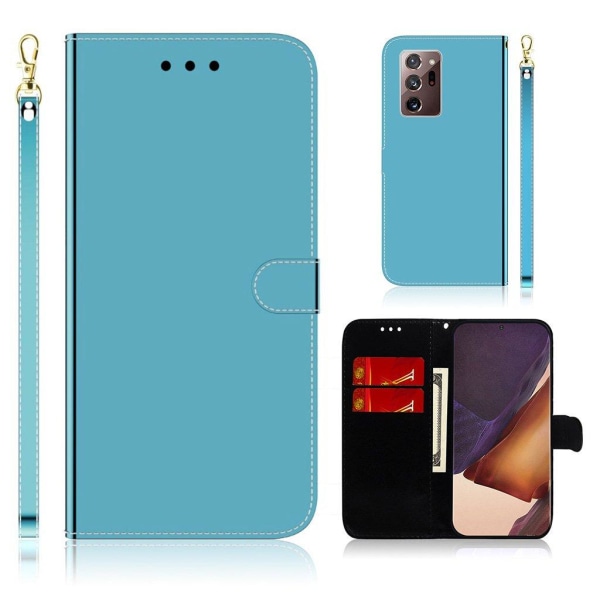 Mirror Samsung Galaxy Note 20 Ultra flip case - Blue Blue