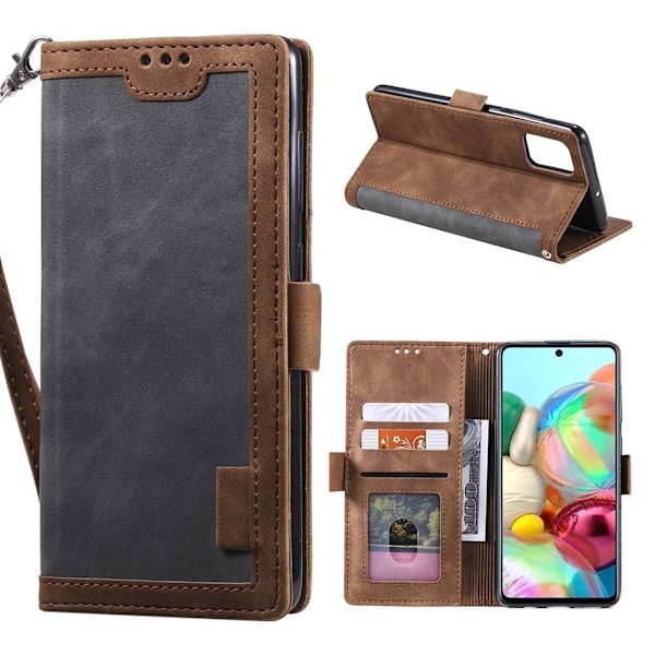 Surburbian Samsung Galaxy A71 flip etui - Grå Silver grey