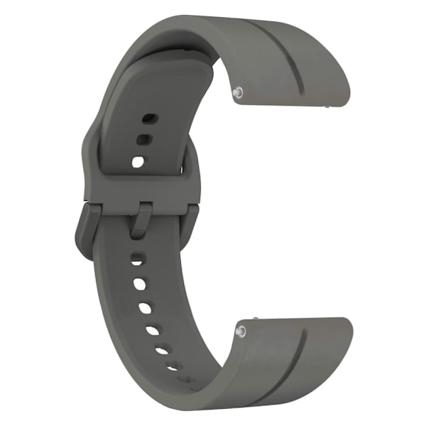 Huawei Watch 3 Pro / GT 2 Pro / GT 2e / GT silikonerem - Mørkegrå Silver grey