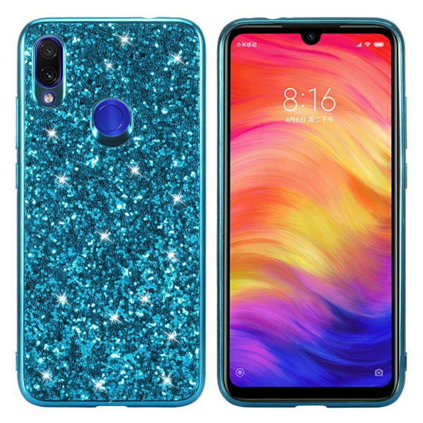 Glitter Xiaomi Redmi Note 7 / Xiaomi Redmi Note 7S / Xiaomi Redmi Note 7 Pro skal - Grön Grön