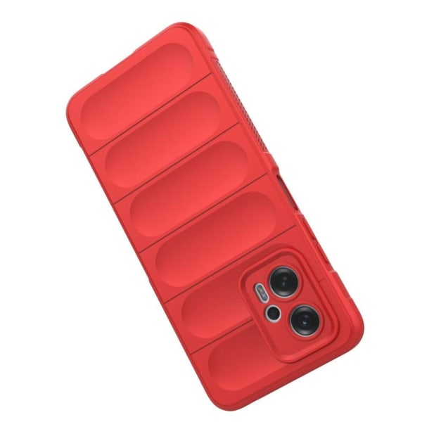 Mjukt greppformat Xiaomi Redmi Note 11T Pro Plus / Xiaomi Redmi Röd
