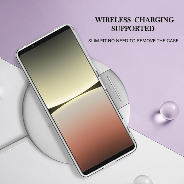 Marble Sony Xperia 5 IV Etui - Lilla Purple