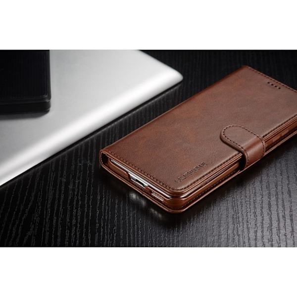 LC.IMEEKE Huawei P40 Flip Etui - Kaffe Brown