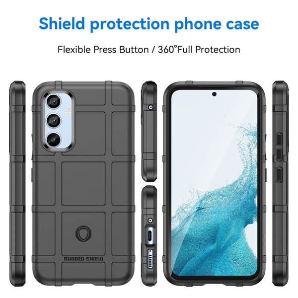 Rugged Shield Etui Samsung Galaxy A54 - Svart Black