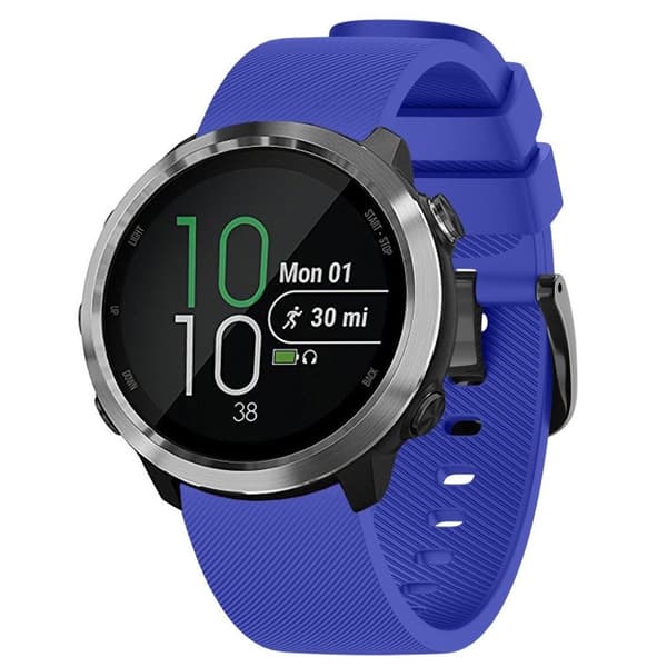 Garmin Forerunner 645 Twill Silikon Klokkereim - Blå Blue