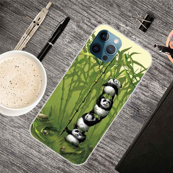 Deco iPhone 14 Pro skal - Stapling Av Pandor Grön