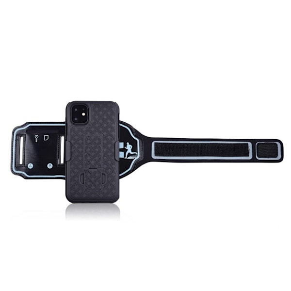 Sportsband iPhone 11 Pro Max kuoret - Musta Black