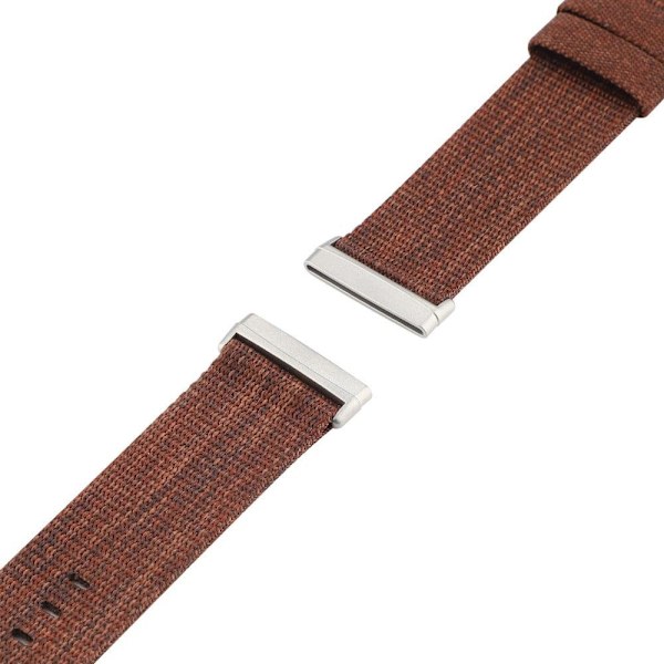 Fitbit Sense 2 / Versa 4 klockarmband i nylon - Brun Brun