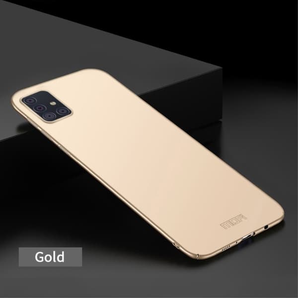 MOFI Samsung Galaxy A71 slim shield deksel - Gull Gold