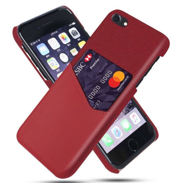 Bofink iPhone SE 2020 / 8 / 7 Kortcover - Rød Red