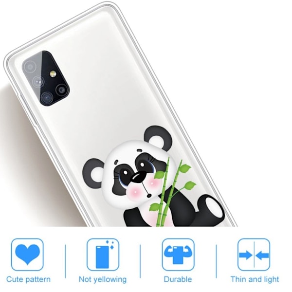 Deco Samsung Galaxy M51 cover - Hvid White