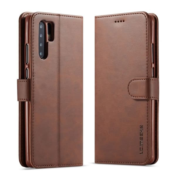 Lc.Imeeke Huawei P30 Pro Lommeboketui - Kaffe Brown
