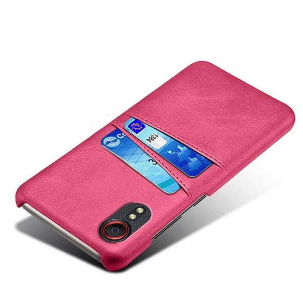 Samsung Galaxy Xcover 5 skal med korthållare - Rosa Rosa