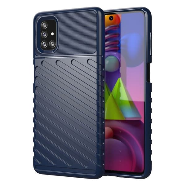 Thunder Samsung Galaxy M51 kotelot - Sininen Blue