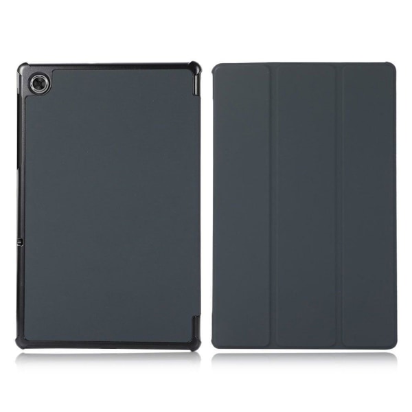 Lenovo Tab M10 FHD Plus tri-fold læder flip case - Sort Black