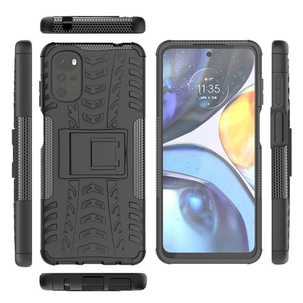 Offroad Motorola Moto G22 kotelot - Musta Black