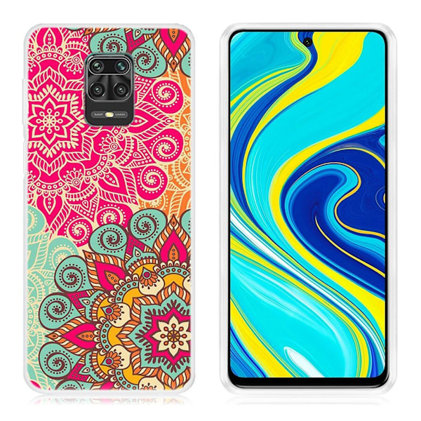 Deco Xiaomi Redmi Note 9 Pro / 9 Pro Max / Note 9S etui - Mandala Blomst Multicolor