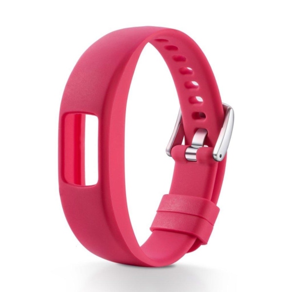 Garmin VivoFit 4 klockarmband träningsklocka i silikon elastiskt Röd