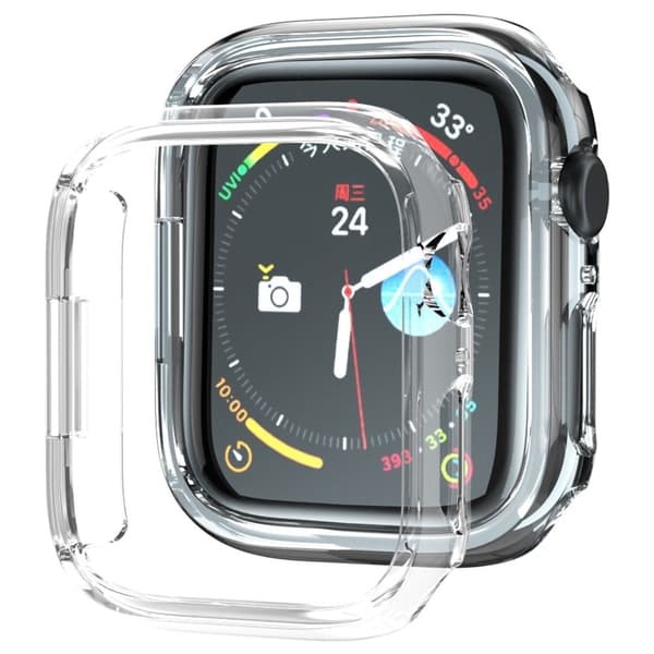 Apple Watchin (45mm) galvanointisuojus - Läpinäkyvä Transparent