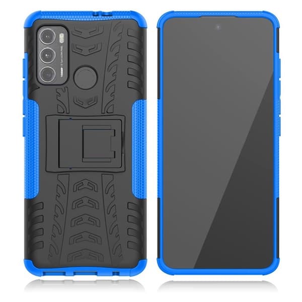 Offroad Motorola Moto G60 cover - Blå Blue