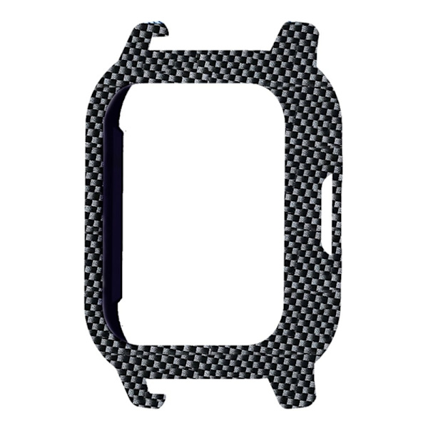 Haylou Solar LS02 Watch Protective Case Pattern Printed Slim-Fit Frame Cover - Kulfiber Silver grey