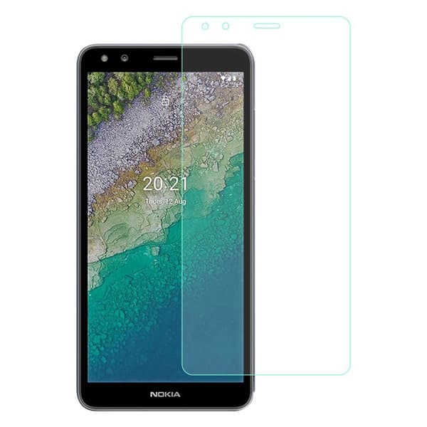 0.3mm härdat glas Nokia C01 Plus skärmskydd Transparent