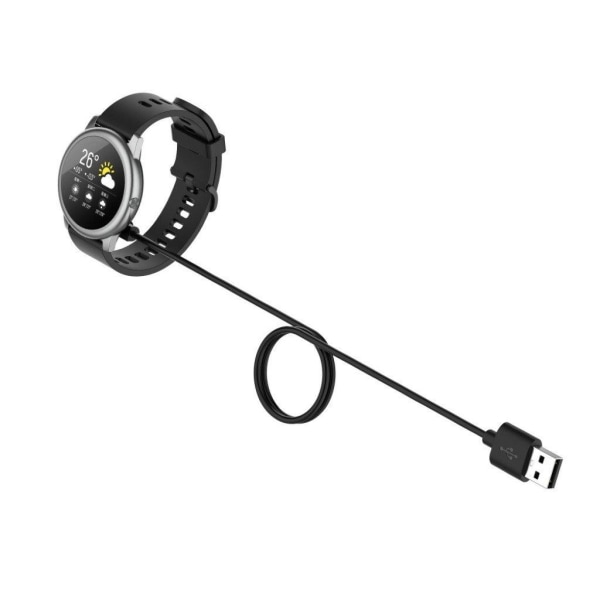 100 cm Universal USB magnetisk laddningskabel Svart