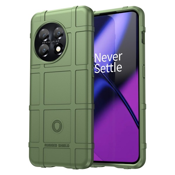 Rugged Shield Etui OnePlus 11 - Grønn Green