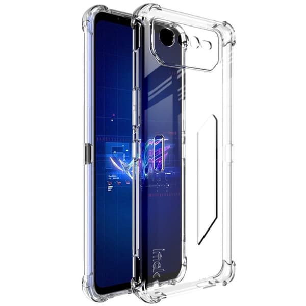 IMAK Airbag-suojus ASUS ROG Phone 6:lle - Läpinäkyvä Transparent