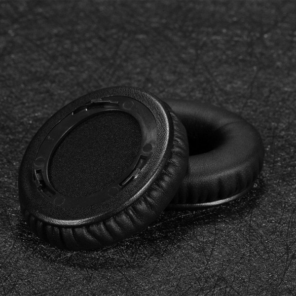 Monster Beats Solo læder memory foam ear pad pude - Sort Black