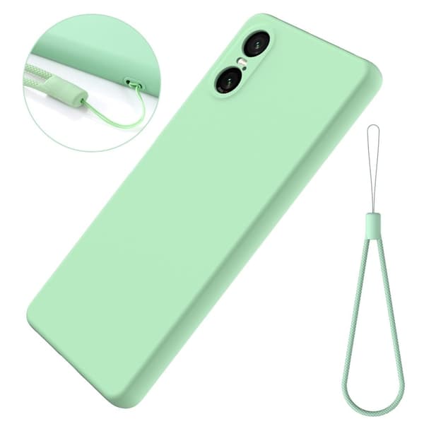 Matte Liquid Sony Xperia 10 VI silikone cover - Grøn Green