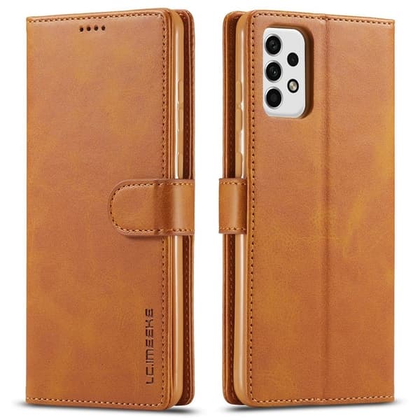 LC.Imeeke läder Samsung Galaxy A23 fodral - Brun Brun