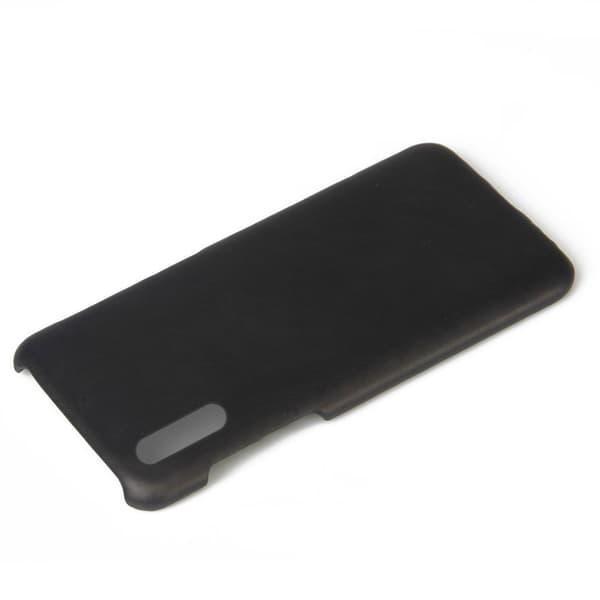 Crazy Horse Samsung Galaxy A50 læder etui - Sort Black