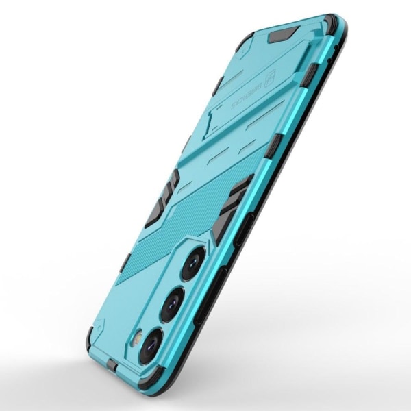 Stødsikker Hybrid Cover med A Moderne Touch til Samsung Galaxy S23 - Babyblå Blue