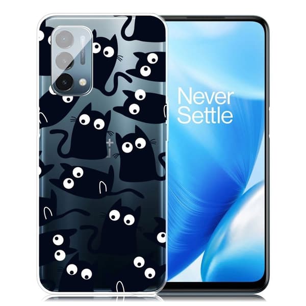 Deco OnePlus Nord N200 5G deksel - Små Katter Black