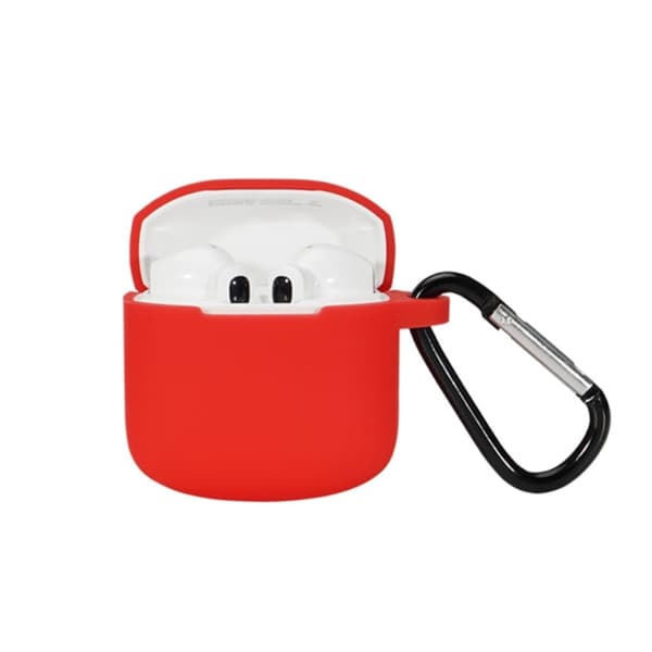 Edifier LolliPods Mini silikoneetui med spænde - Rød Red