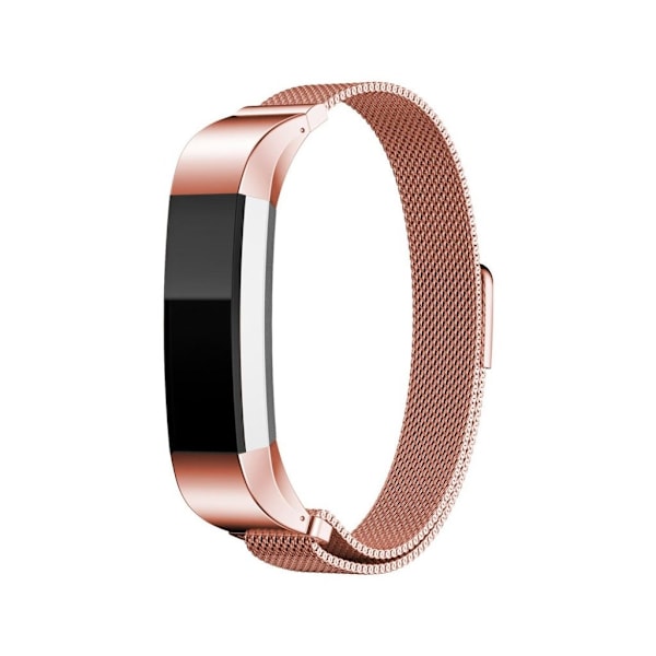 Fitbit Alta elegant klockarmband (milanesisk loop) - Rosa Rosa