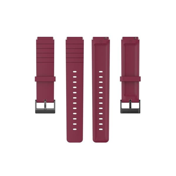 Xiaomi Mi Watch coolt klockarmband i silikon - Vinröd Röd