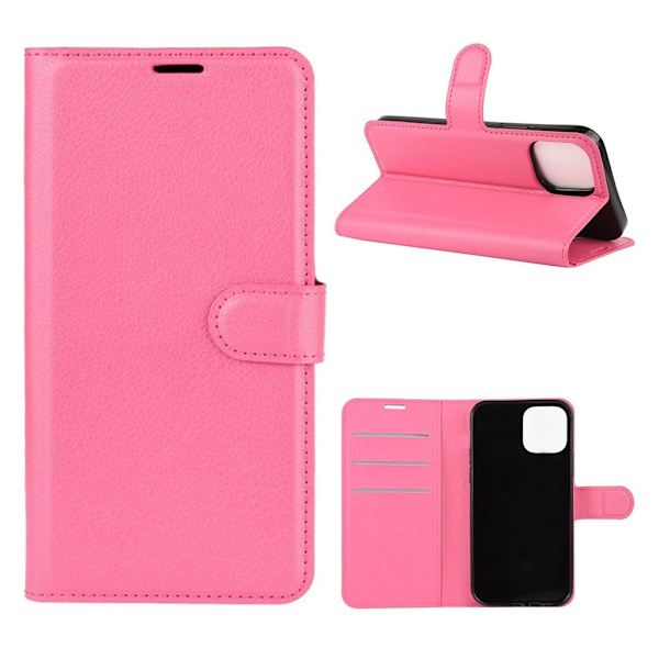 Wonderland iPhone 12 Pro Max Flippetui - Rose Pink