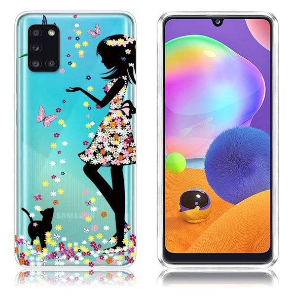 Deco Samsung Galaxy A31 deksel - Blomsterskjønnhet Multicolor